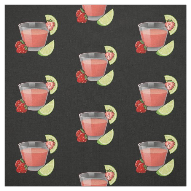 Tela Strawberry Daiquiri (Retal)