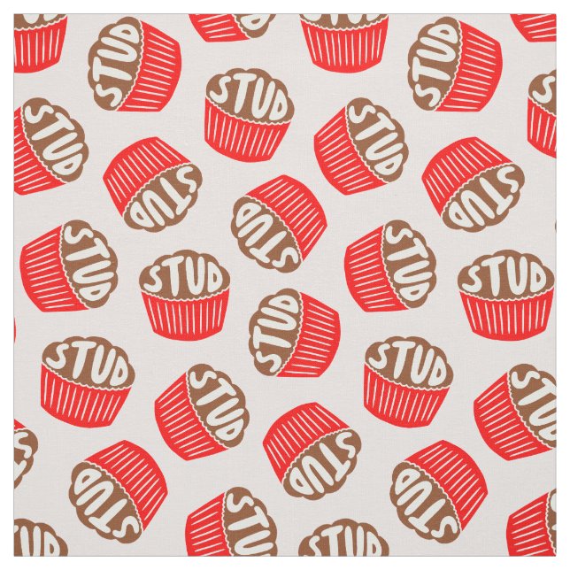 Tela Stud Muffin Valentine Fabric (Retal)