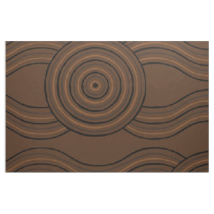 Tela Suelo de arte aborigen