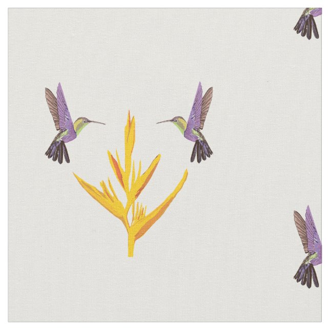 Tela Sueño de Hummingbirds (De cerca)
