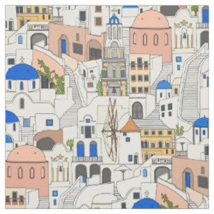 Tela Sueños de Santorini