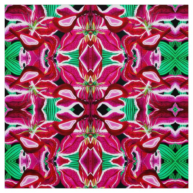 Tela Summer Lilies (Retal)