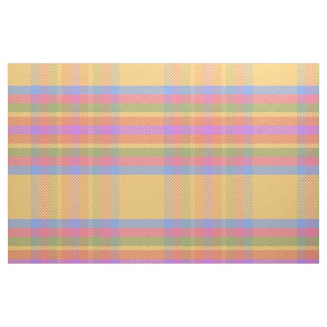 Tela Summer Plaid NPFS ("Cuarto gordo" (fat quarter))