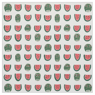 Tela Summerween Watermelon Skull