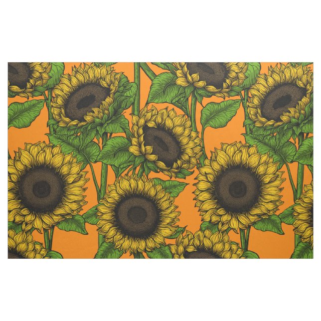 Tela Sunflower ("Cuarto gordo" (fat quarter))