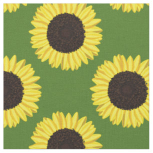 Tela Sunflowers Cute Flores Florales Infantiles Baby
