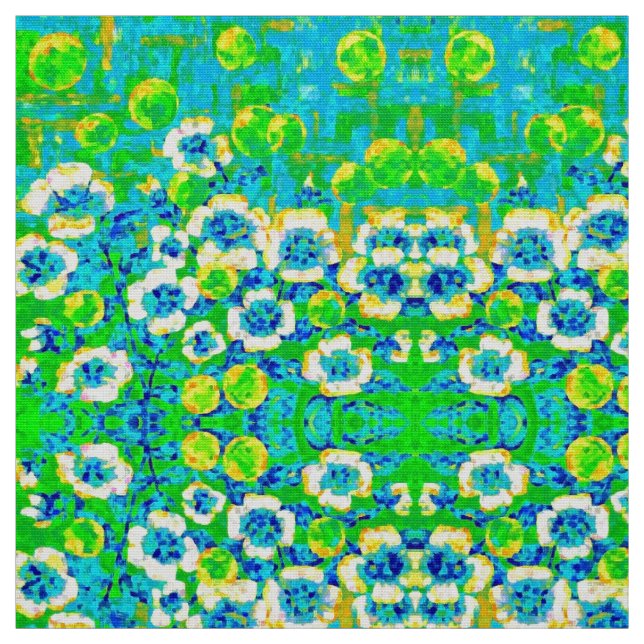 Tela Sunny Pond Fabric (Retal)