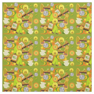 Tela Super Groovy Setentis Mega Pattern