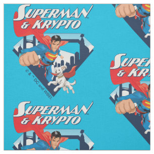 Tela Superman y Krypto Soar