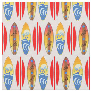 Tela Surfboards retro rosado Hibiscus