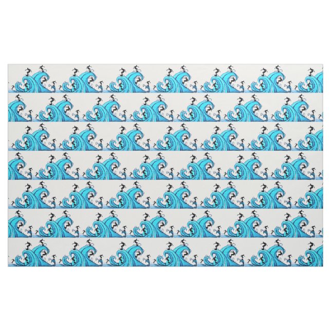 Tela Surfers Everywhere Thunder_Cove ("Cuarto gordo" (fat quarter))