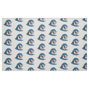 Tela Surfista pingüino