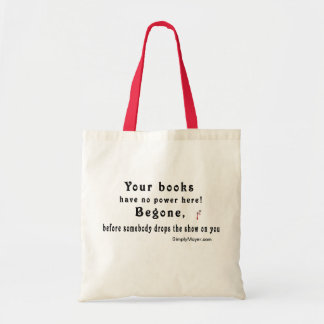 Tela Sus libros no tienen ningún poder - bolso de los