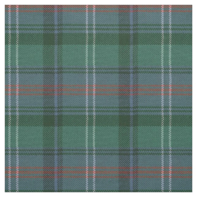 Tela Sutherland Antiguo Escocia Tartán Fabric (Retal)