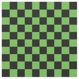 Tela Tablero de ajedrez verde y negro