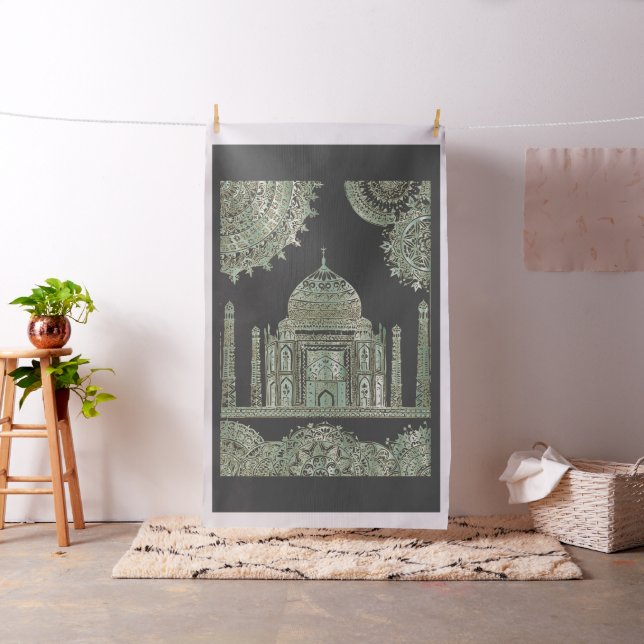 Tela Taj Mahal - Estilo bohemio oriental (In Situ)