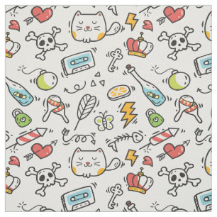 Tela Talla de patrón de Kawaii