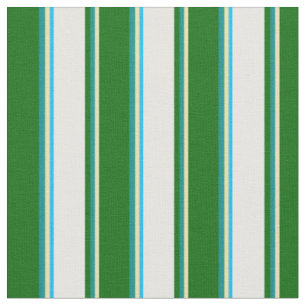 Tela Tan, cian oscuro, verde oscuro, azul blanco y prof