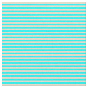 Tela Tan y Aqua Lined/Stried Pattern