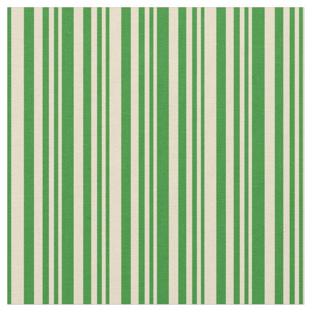 Tela Tan y franjas verdes forestales (De cerca)
