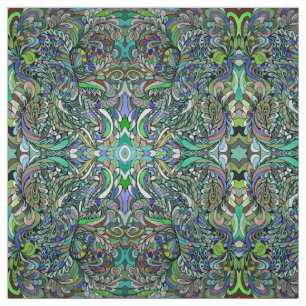 Tela Tapicería enrrollada del Hippie de TieDye del arc