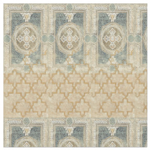 Tela Tapiz ornamental con diseño geométrico ornato