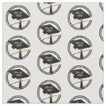 Tapón de graduación con círculo negro