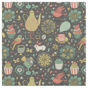 Tela Tarjeta brillante sabrosa del té