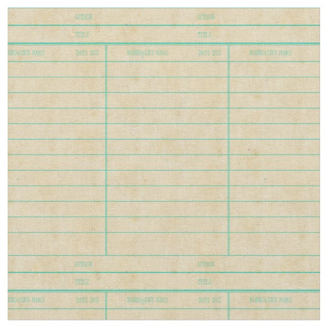 Tela Tarjeta debida retra de fecha del libro de la (De cerca)