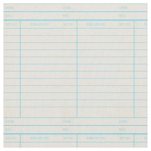 Tela Tarjeta debida retra de fecha del libro de la (De cerca)