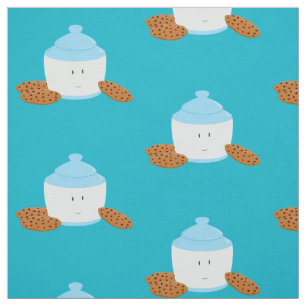 Tela Tarro de galletas sonriente con las galletas