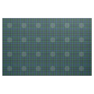 Tela Tartan Antiguo Blackwatch con Patrón