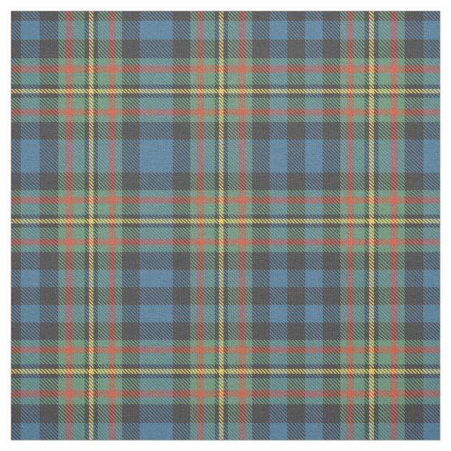 Tela Tartan Antiguo del Clan MacLellan (Retal)
