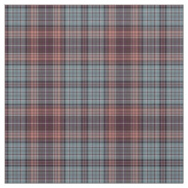 Tela Tartán azul rojo