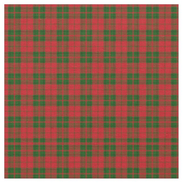 Tela Tartan Clan Drummond Modelo de plaquetas (De cerca)