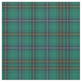 Tela Tartan Clan Henderson Patrón de plante Verde Check