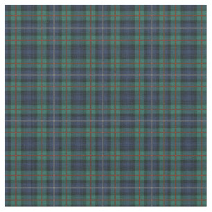 Tela Tartan Clan Robertson Plaid Green Purple Plough