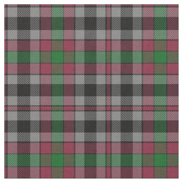 Tela Tartán del clan de Borthwick (De cerca)