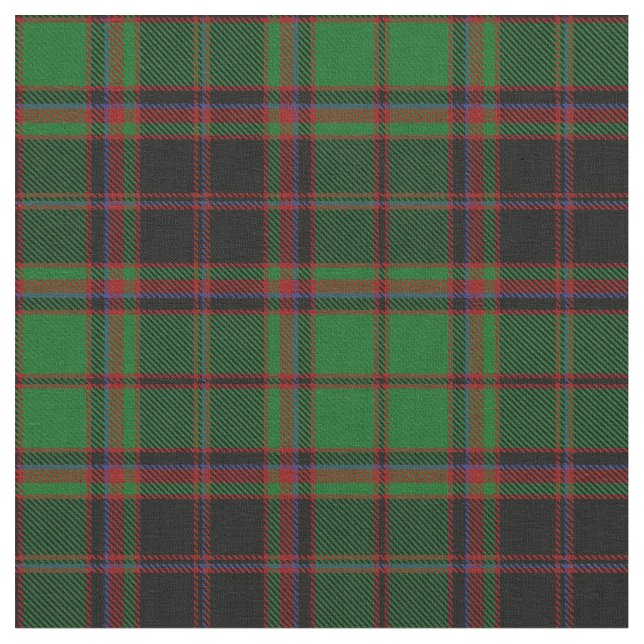 Tela Tartán del clan de Buchan (De cerca)