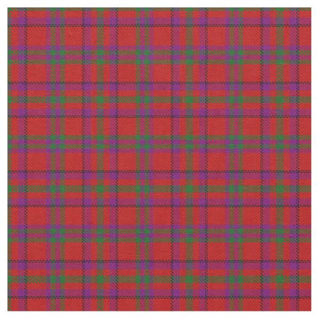 Tela Tartán del clan de Fiddes (De cerca)