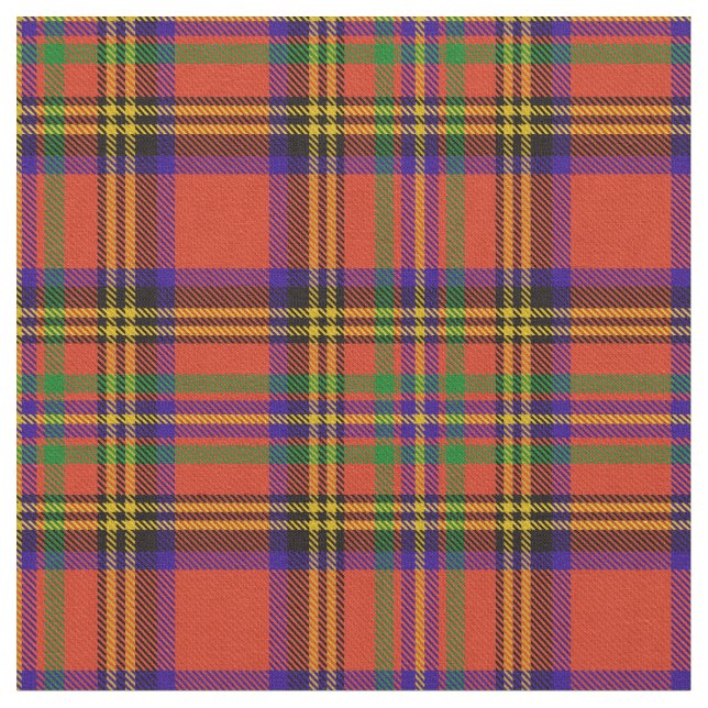 Tela Tartán del clan de Hepburn (De cerca)