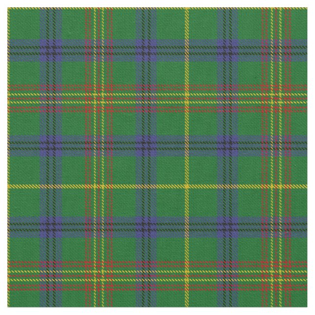 Tela Tartán del clan de Holmes (De cerca)