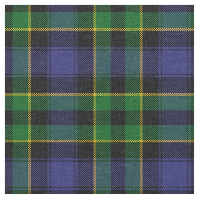 Tela Tartán del clan de Mowat (De cerca)