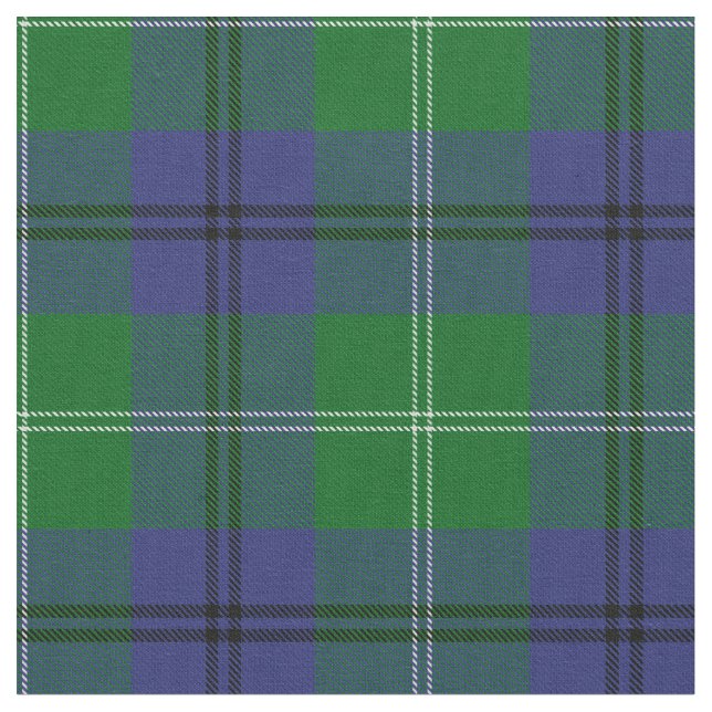 Tela Tartán del clan de Oliphant (De cerca)