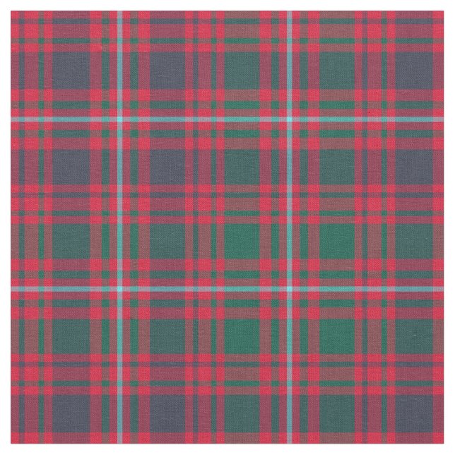 Tela Tartan del distrito Glen Orchy (De cerca)