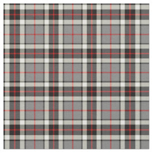 Tela Tartán gris del vestido de Thompson del clan