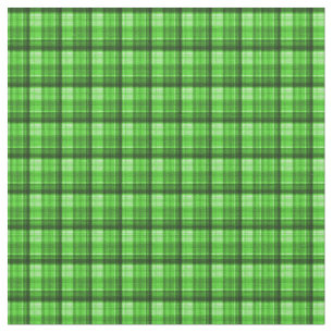 Tela Tartán marcado verde,