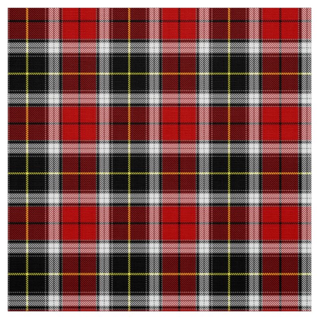 Tela Tartan Plaid Scotland Clan Red Macgregor Royal (Retal)