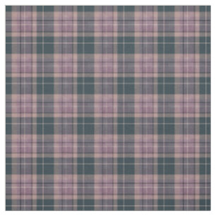 Tela Tartan Rosa Gris Moderno
