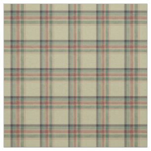 Tela Tartan Verde Clásico Escocés